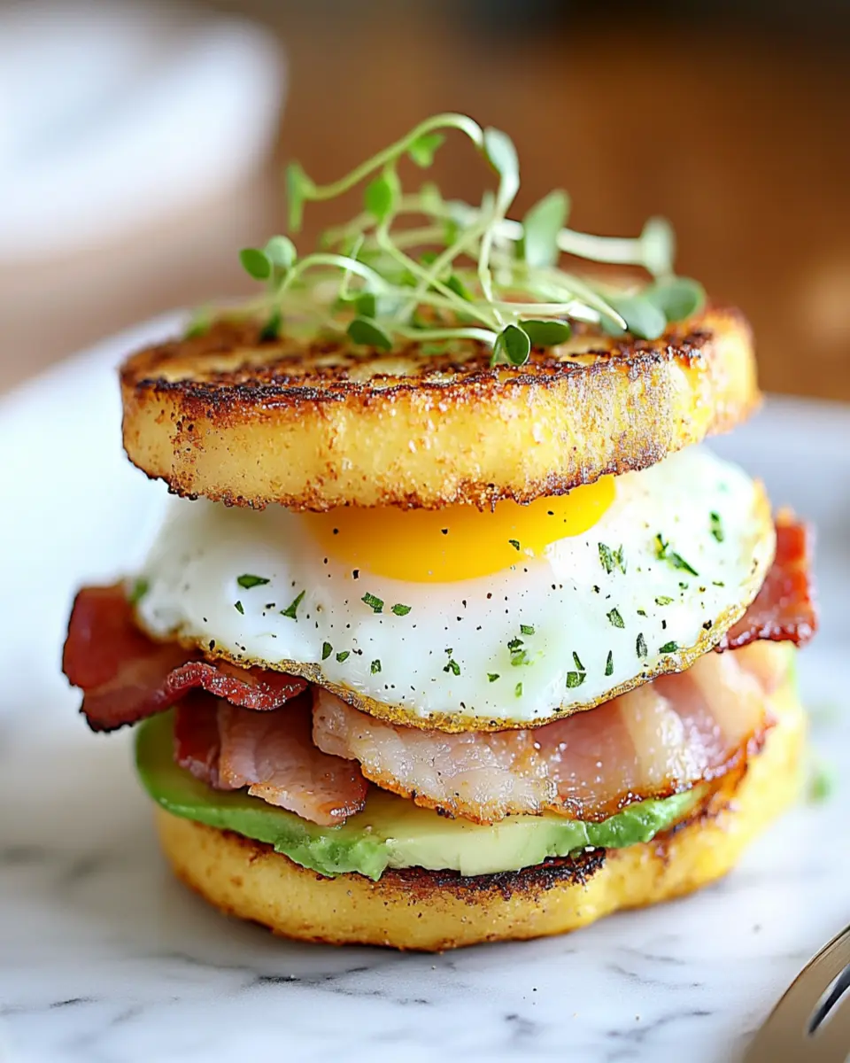 Keto Breakfast Sandwich: Your Indulgent Morning Upgrade
