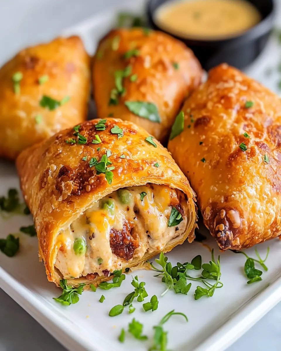Keto Crack Chicken Hot Pockets: Irresistibly Cheesy Delight
