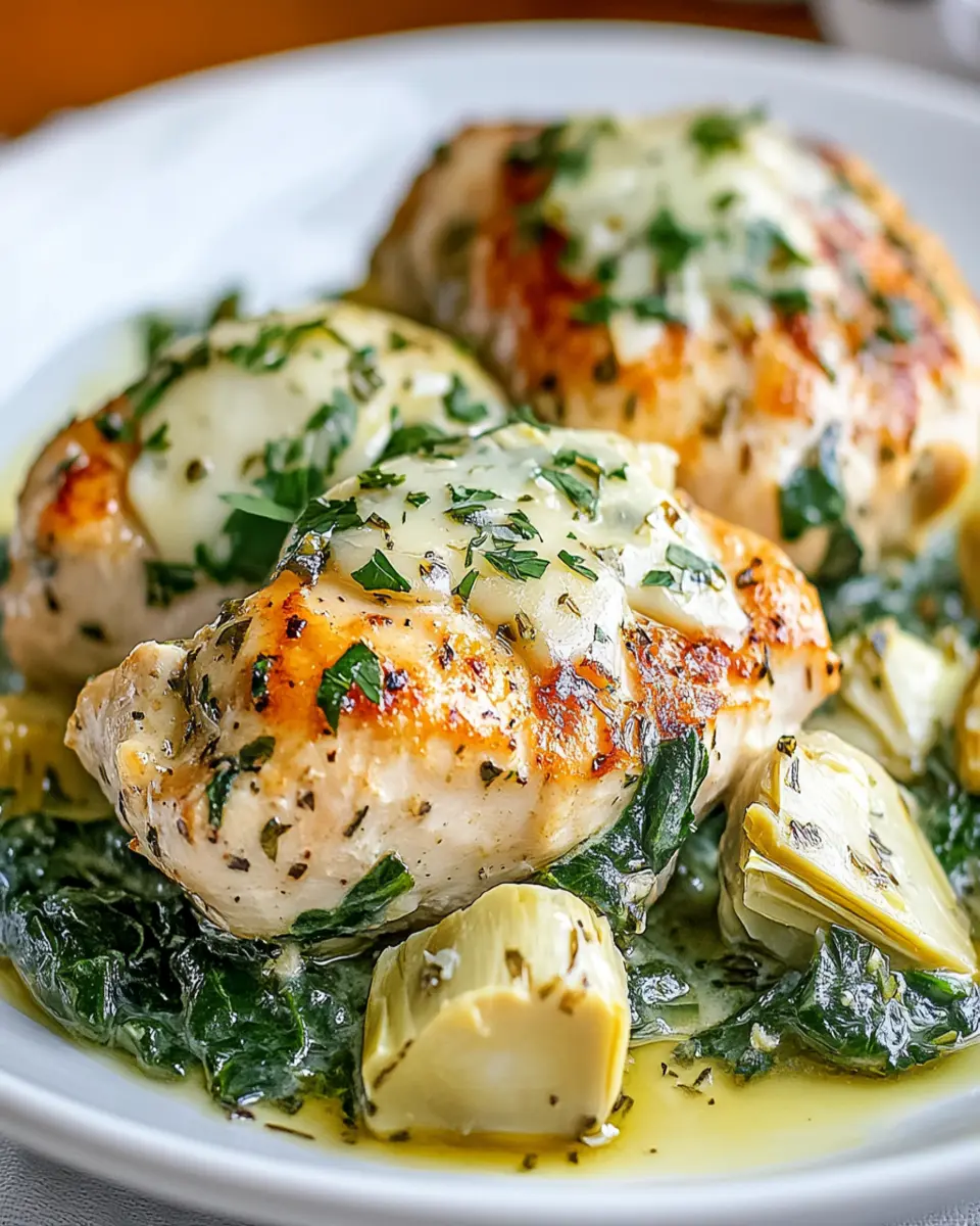 Keto Spinach Artichoke Chicken: Juicy Flavor, Guilt-Free Indulgence 7