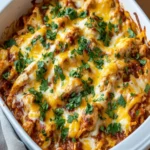 Keto BBQ Chicken Casserole First Image First Image