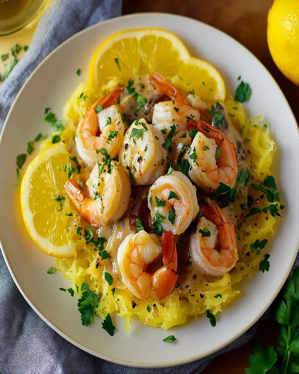 Georgia’s Shrimp with Spaghetti Squash: A Juicy Twist on Dinner