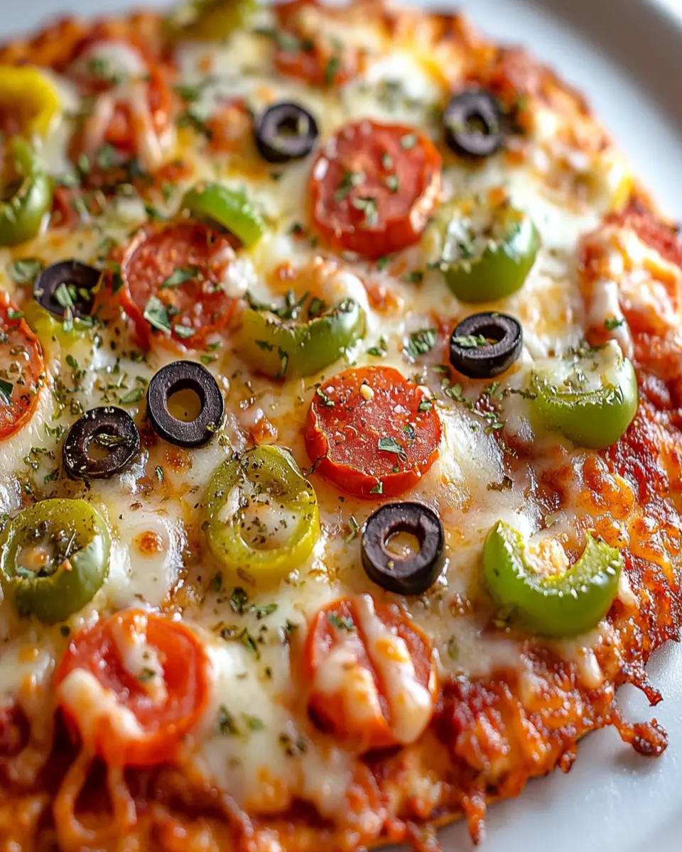 Keto Pizza Delight: Irresistibly Cheesy and Guilt-Free!