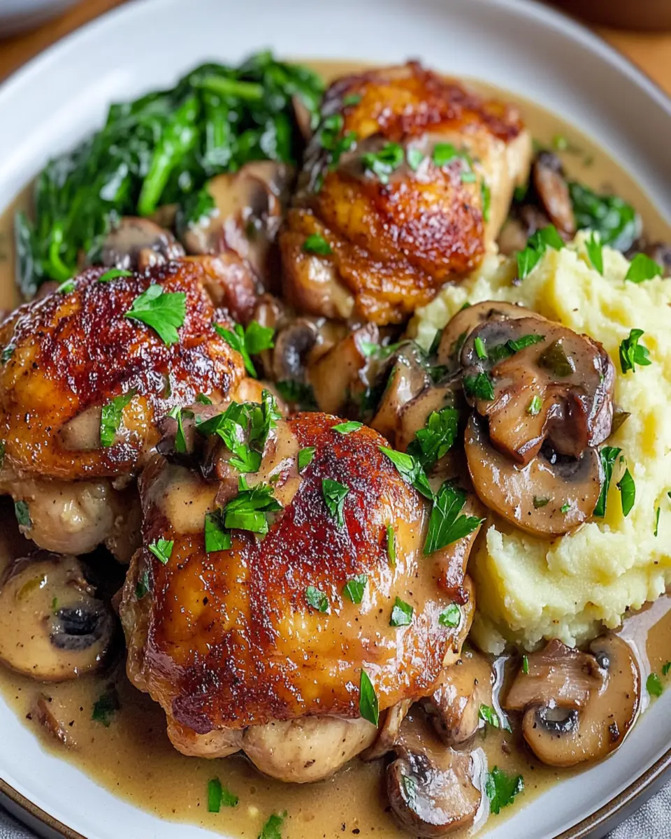 Keto Smothered Chicken Thighs: Irresistibly Juicy Delight