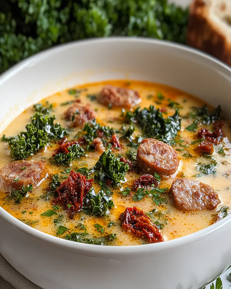 Keto Tuscan Soup That’s Creamy, Bold, and Guilt-Free