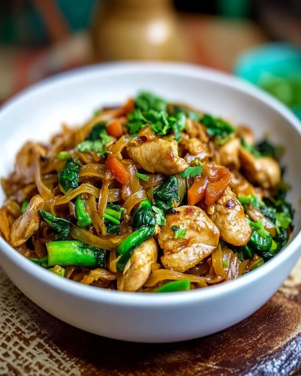 Keto Chicken Pad See Ew: Easy, Flavorful & Guilt-Free Dinner