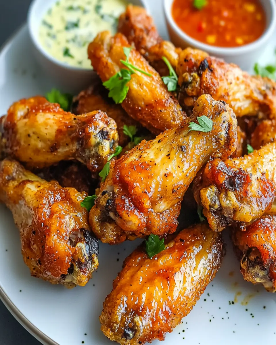 Low-Carb Crispy Keto Chicken Wings: Irresistibly Crunchy Goodness