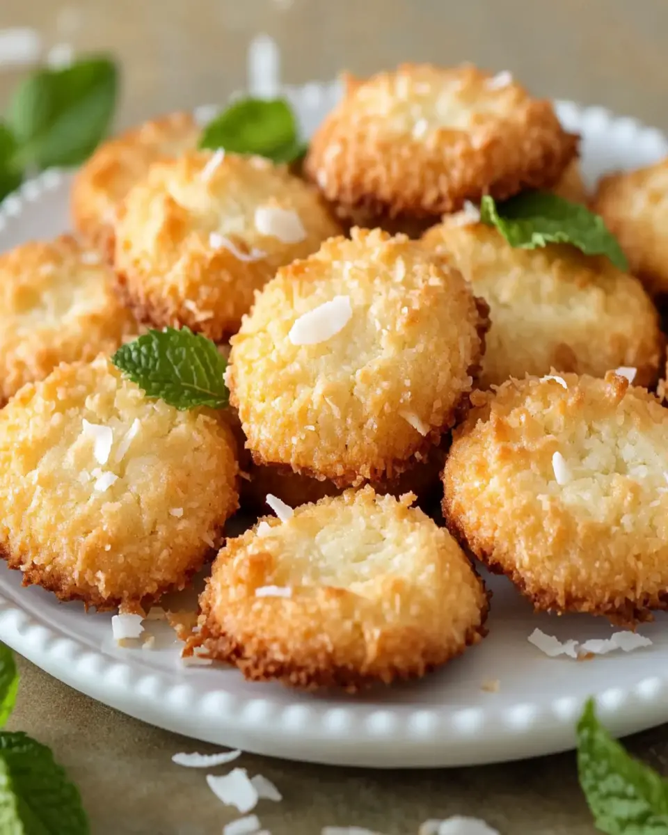 Keto Coconut Cookies: Irresistibly Chewy and Guilt-Free