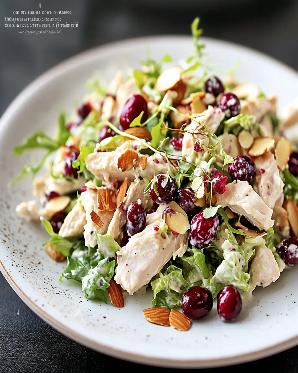 Keto Cranberry Chicken Salad: Indulgent & Guilt-Free Delight