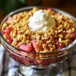 Keto Rhubarb Crisp First Image First Image