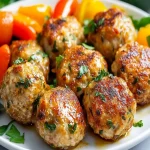 Keto Chicken Meatballs First Image First Image