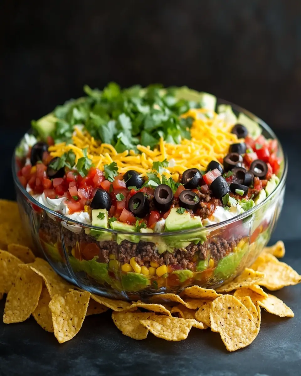 Keto 7 Layer Dip: Irresistibly Creamy & Low Carb Delight