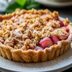 Rhubarb Crumble Tart First Image First Image