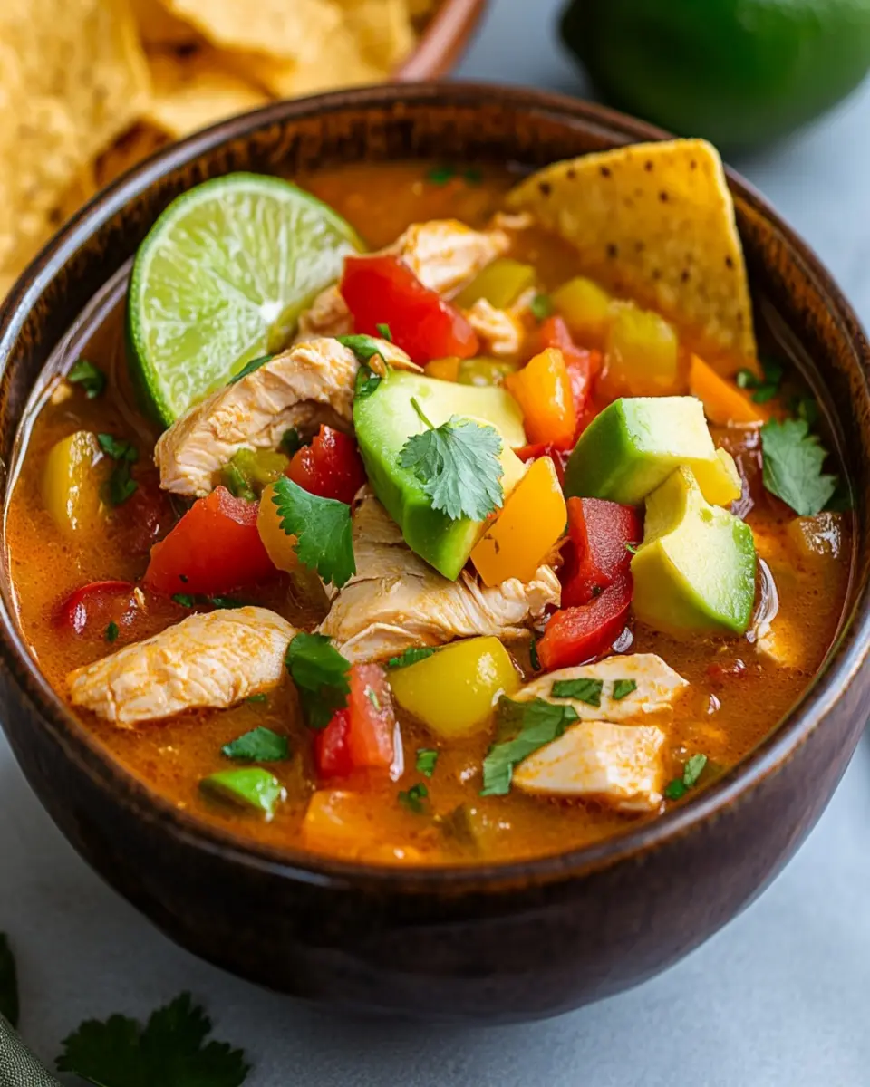 Keto Chicken Taco Soup: Easy, Flavor-Packed Comfort in a Bowl 6