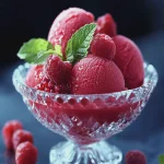 Sugar Free Raspberry Sorbet First Image First Image