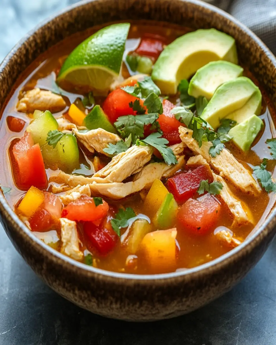 Keto Chicken Taco Soup: Easy, Flavor-Packed Comfort in a Bowl 5