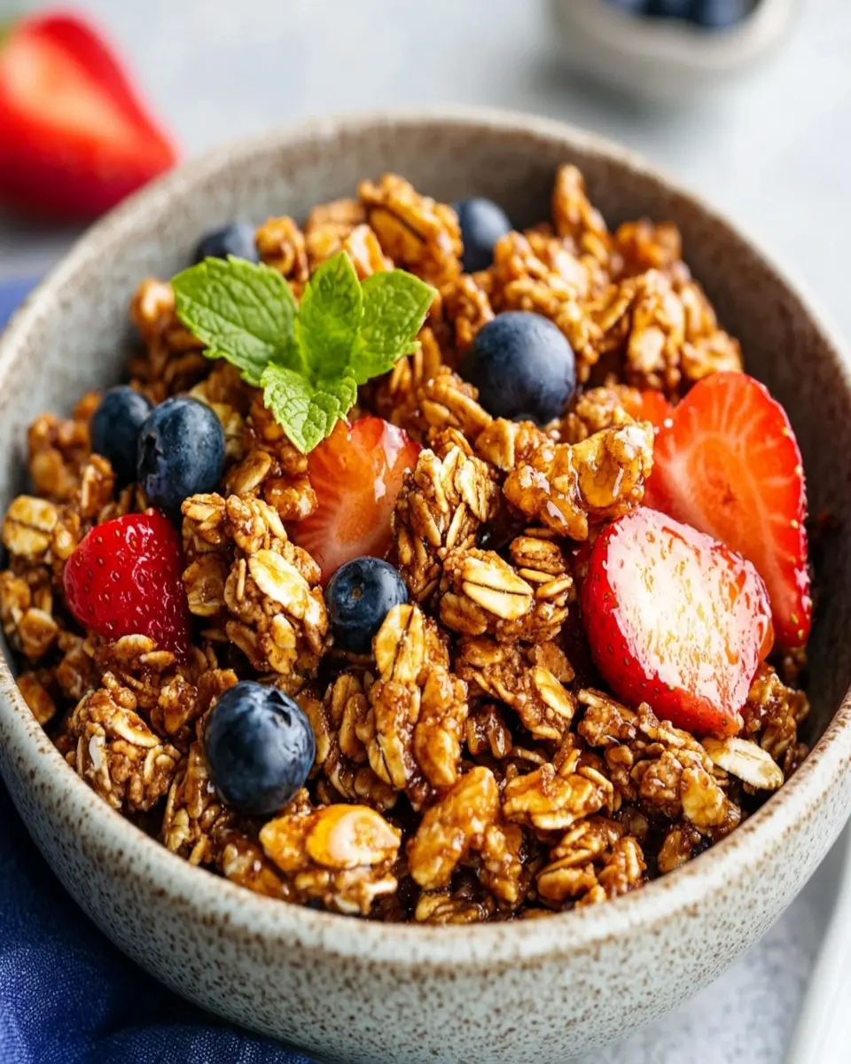 Keto Granola Clusters: Irresistibly Crunchy & Guilt-Free!
