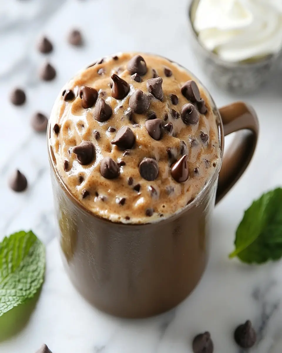 Home 3 Low Carb Keto Chocolate Chip Mug Cake: Guilt-Free Indulgence