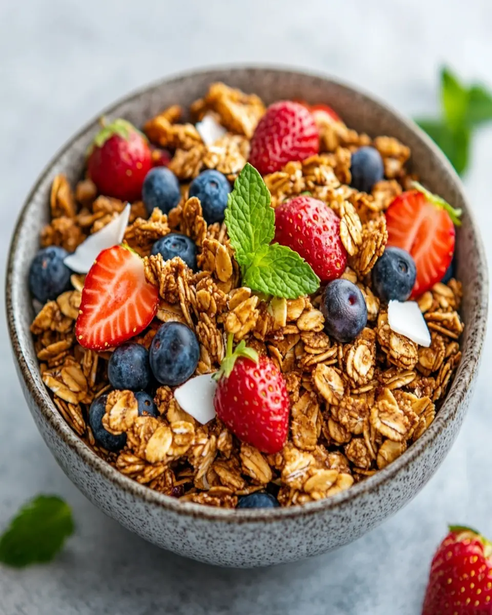 Keto Granola Delight: Indulgent Crunch for Guilt-Free Snacking 5