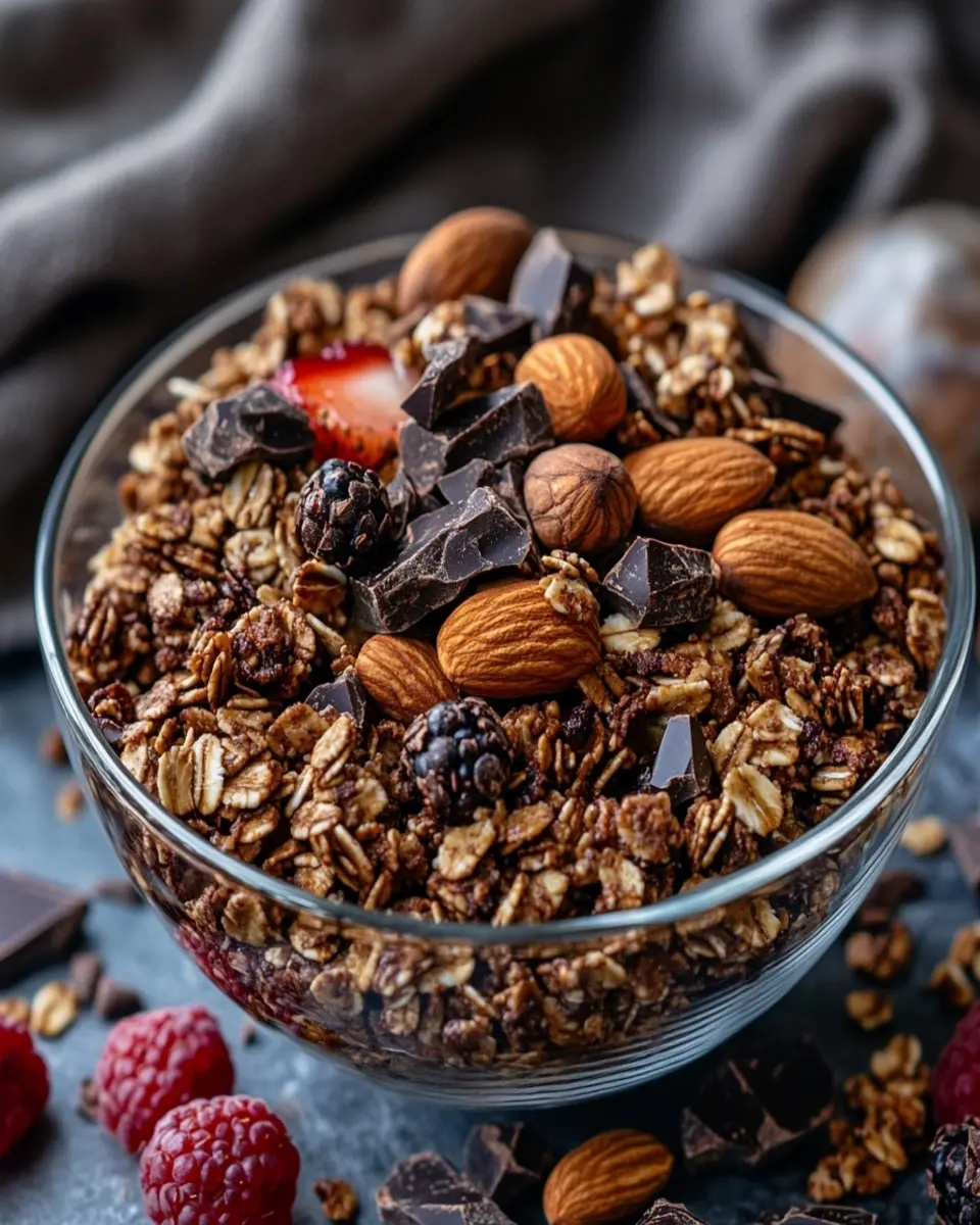 Chocolate Nut Granola: The Indulgent Breakfast You’ll Crave