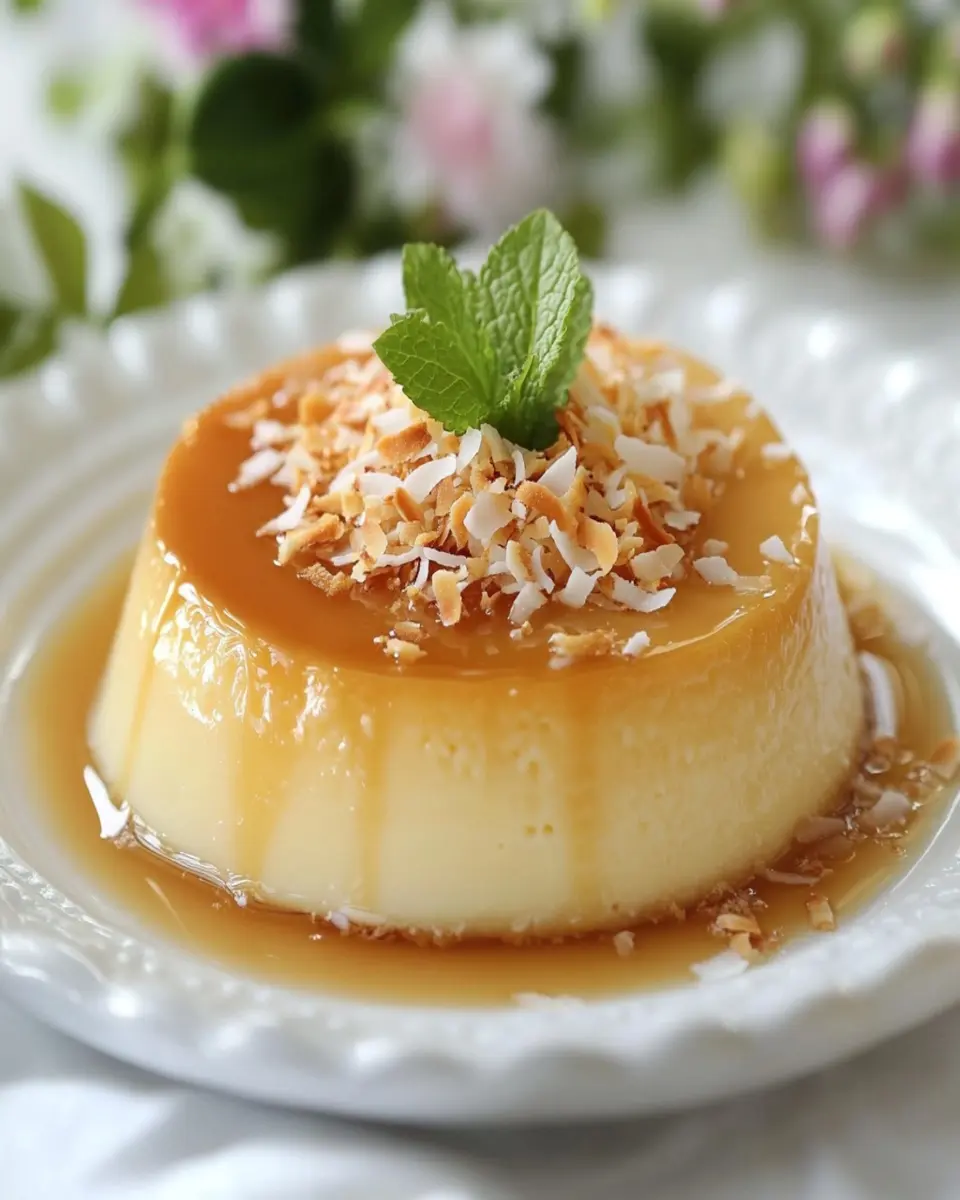 Keto Coconut Flan: Creamy Bliss You Can't Resist! 6