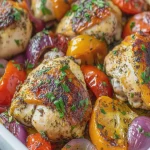 Easy Mediterranean Chicken Bake First Image First Image