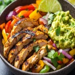 Keto Chicken Fajita Bowl First Image First Image