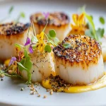 Seared Scallops with Wasabi Mayo First Image First Image