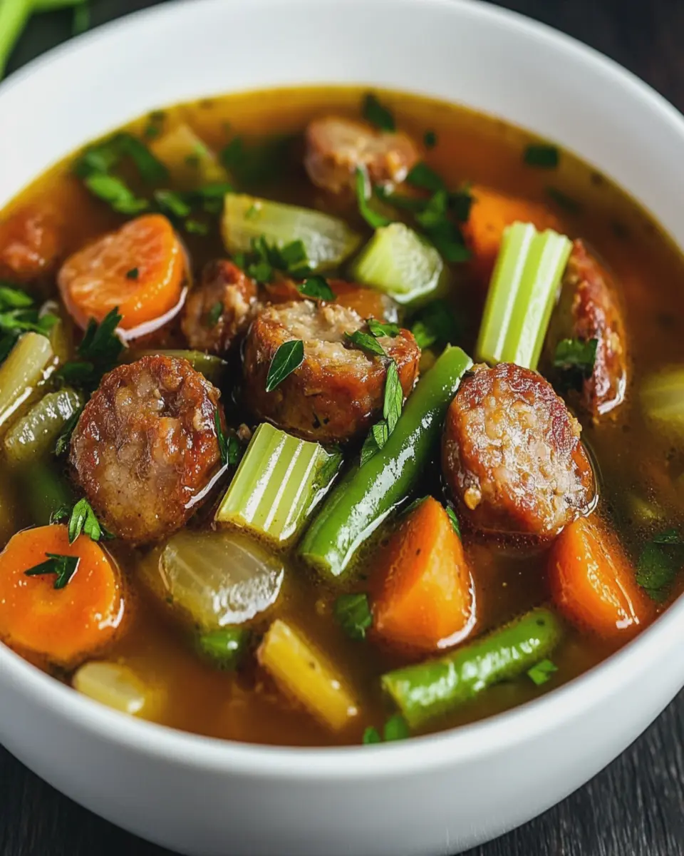 Sausage Vegetable Soup: The Best Cozy Comfort in a Bowl