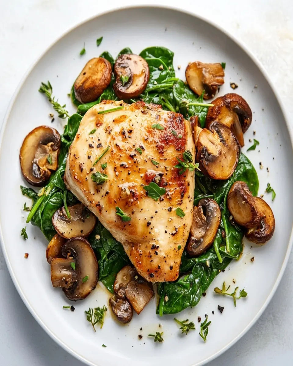 Keto Chicken Spinach Mushroom: Creamy Delight You'll Adore 6