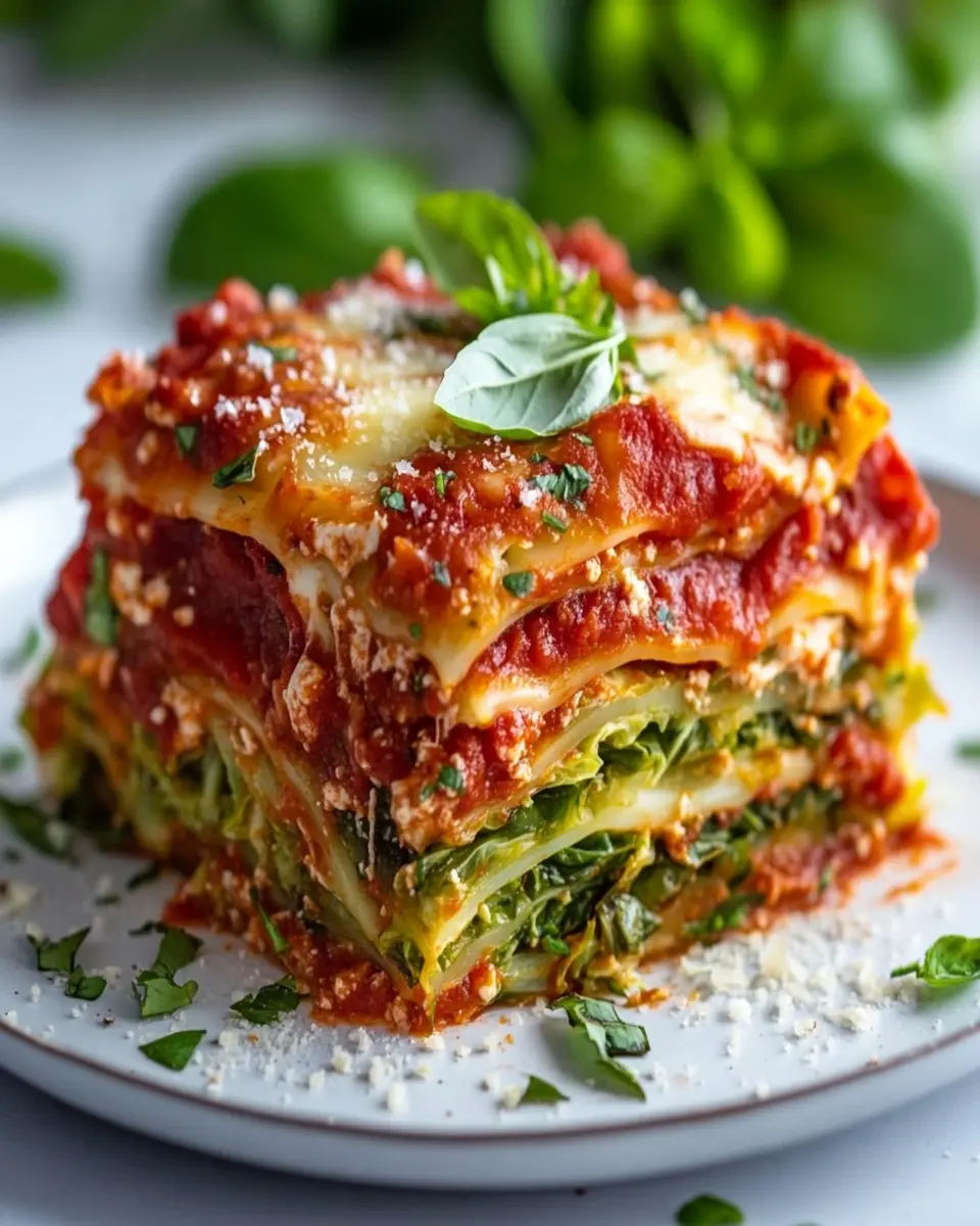 Cabbage Lasagna Low Carb: Indulgent Comfort Without the Guilt