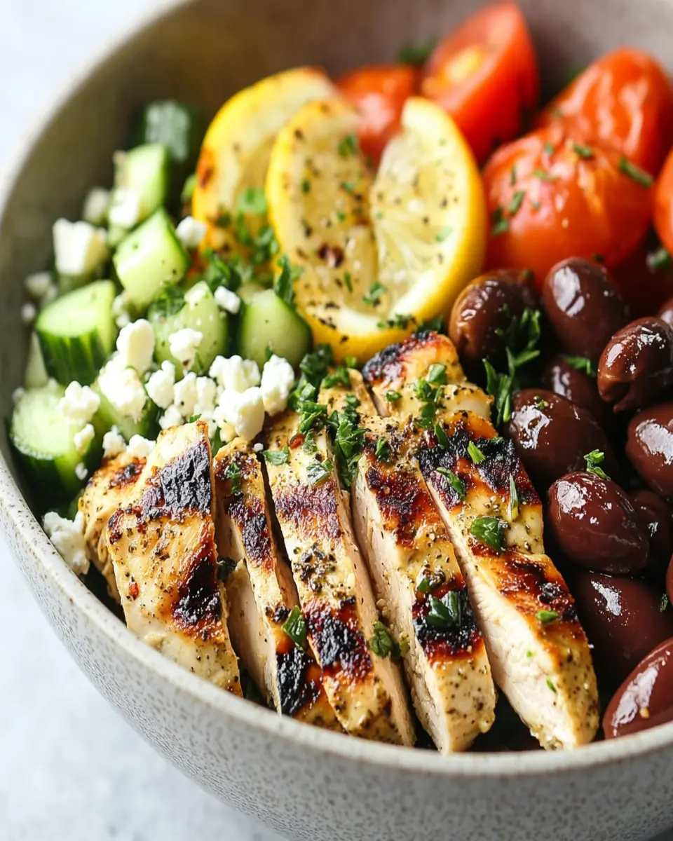 Low Carb Keto Greek Chicken Bowls: Easy Delight in Every Bite 6