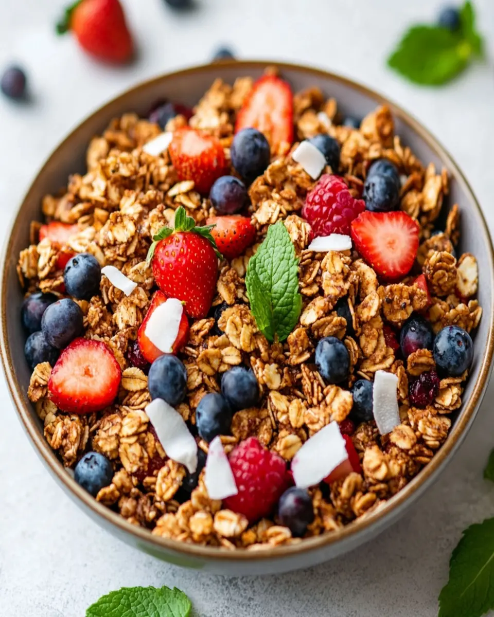 Keto Granola Delight: Indulgent Crunch for Guilt-Free Snacking 7