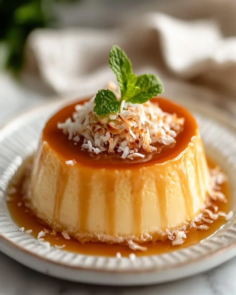 Keto Coconut Flan: Indulgent Treat You’ll Crave Guilt-Free 6