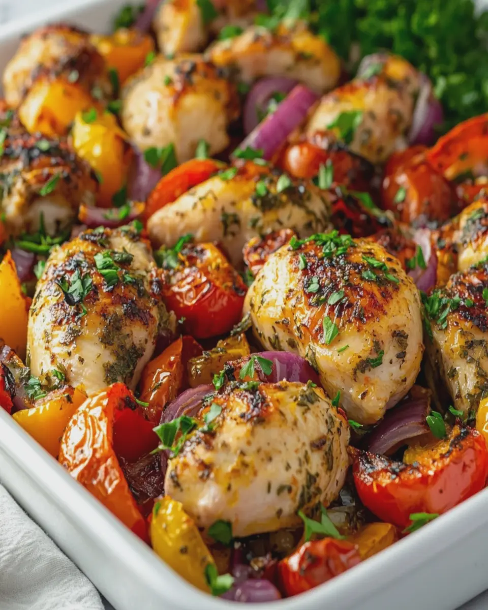 Easy Mediterranean Chicken Bake: Juicy Flavor in Every Bite 5 qar0jmrppyouyacki5jv