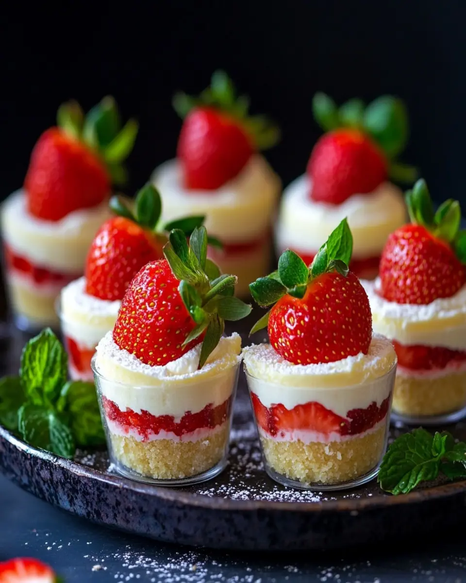 No Bake Mini Low Carb Keto Strawberry Cheesecakes You’ll Adore