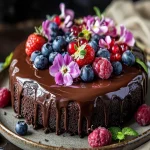 Easy Keto Chocolate Snack Cake First Image First Image