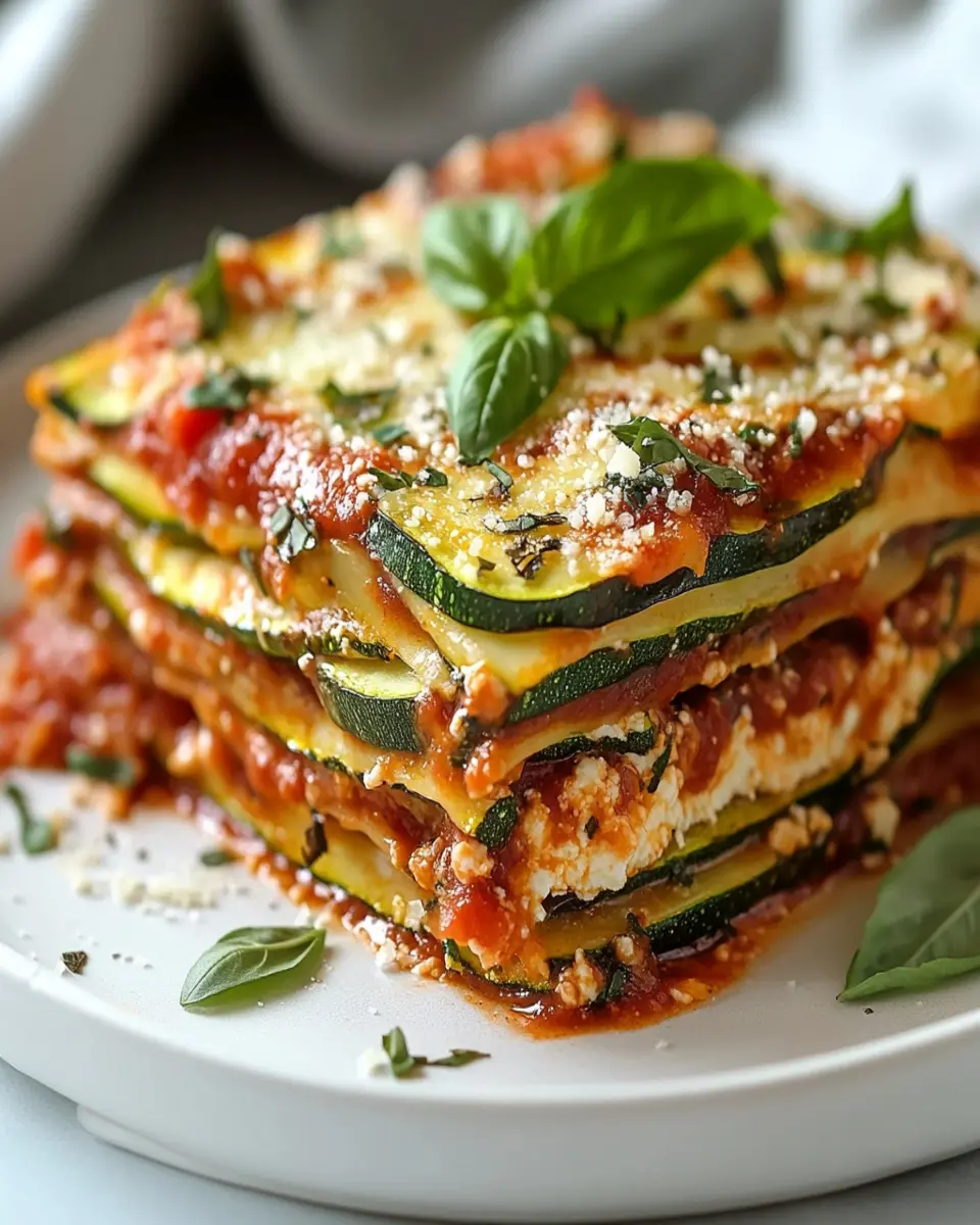 Keto Zucchini Lasagna: Indulgent Flavor Without the Guilt 7