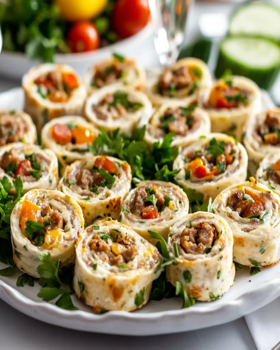 Keto Sausage Cream Cheese Pinwheels: Easy and Irresistibly Delicious