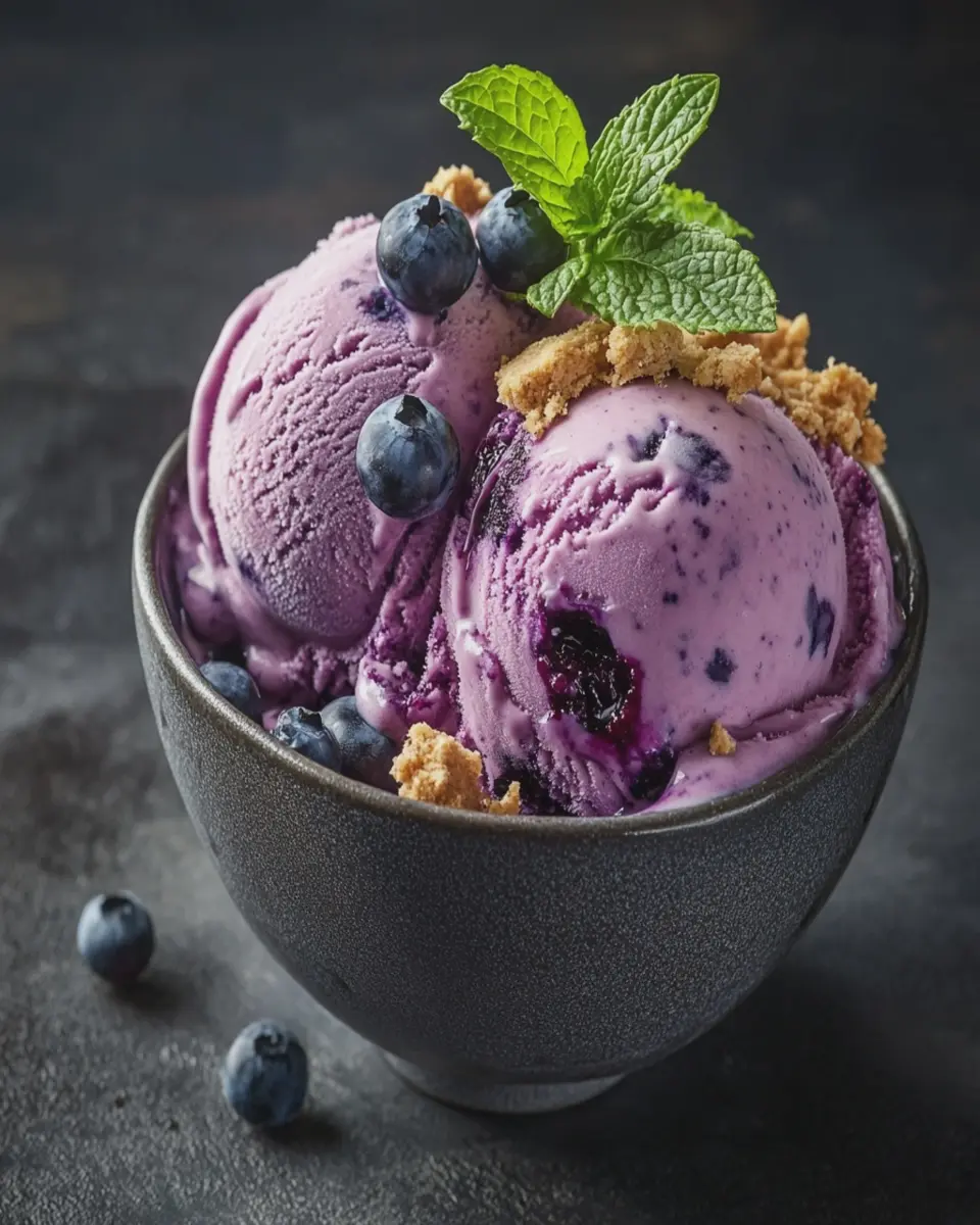 Blueberry Pie Ice Cream: Irresistibly Creamy Summer Bliss