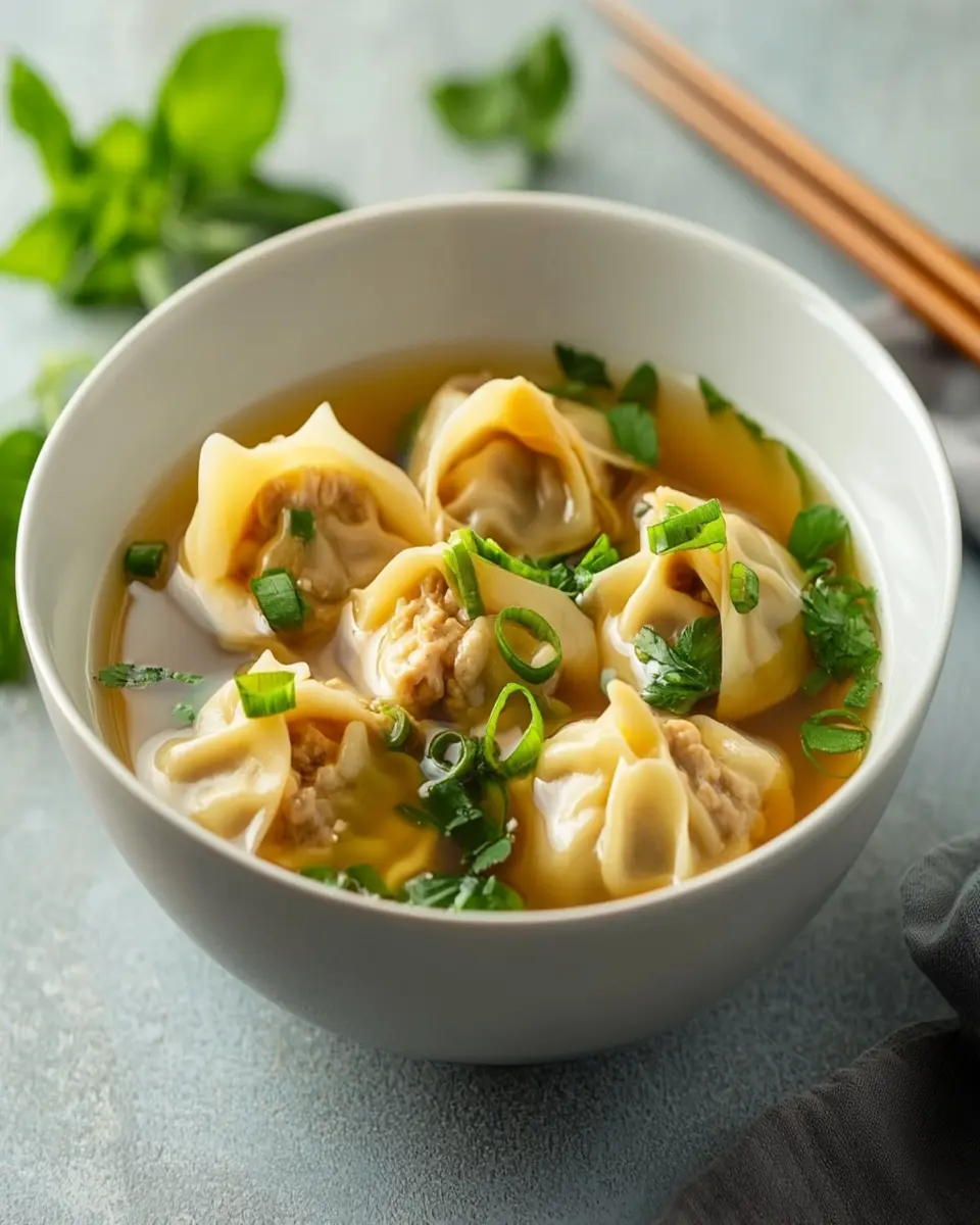 Keto Wonton Soup: The Best Comfort in Every Guilt-Free Bite