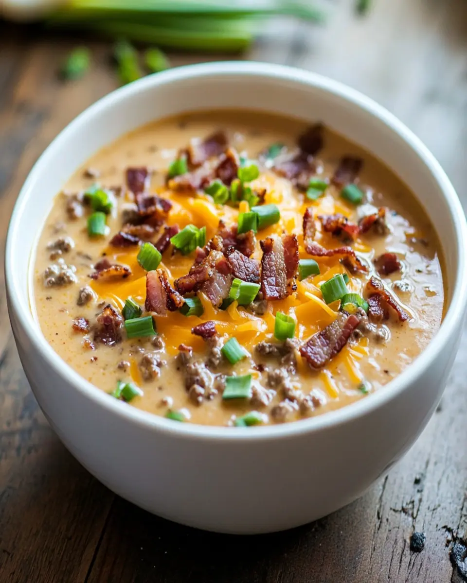 Keto Bacon Cheeseburger Soup: Indulgent Comfort in a Bowl 7