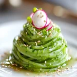 Broccoli Stem Noodles with Sesame Ginger Dressing First Image First Image