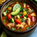 Keto Chicken Taco Soup First Image First Image