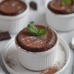 Keto Chocolate Soufflé First Image First Image