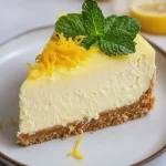 Keto Instant Pot Lemon Cheesecake First Image First Image