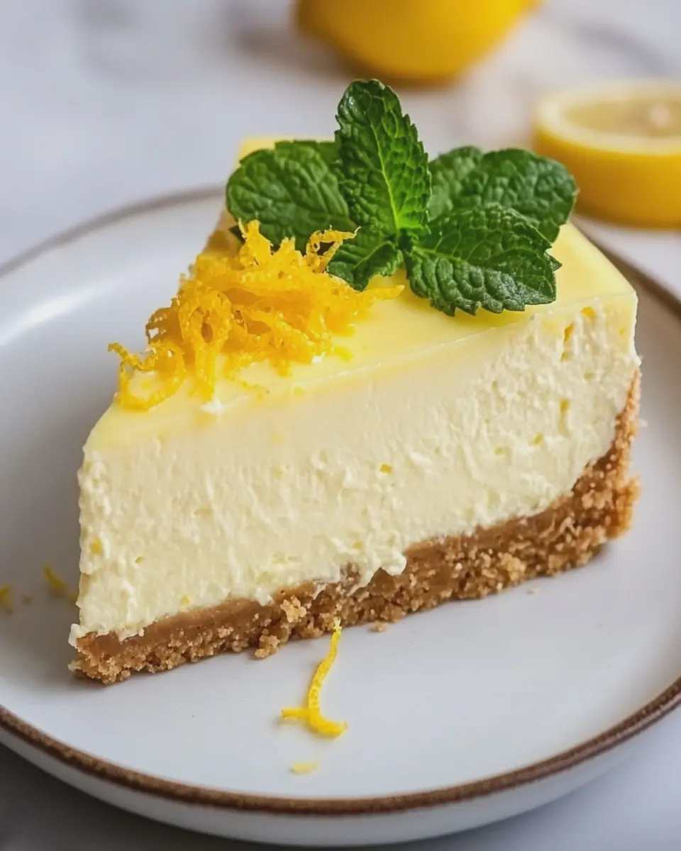 Keto Instant Pot Lemon Cheesecake: The Best Guilt-Free Indulgence