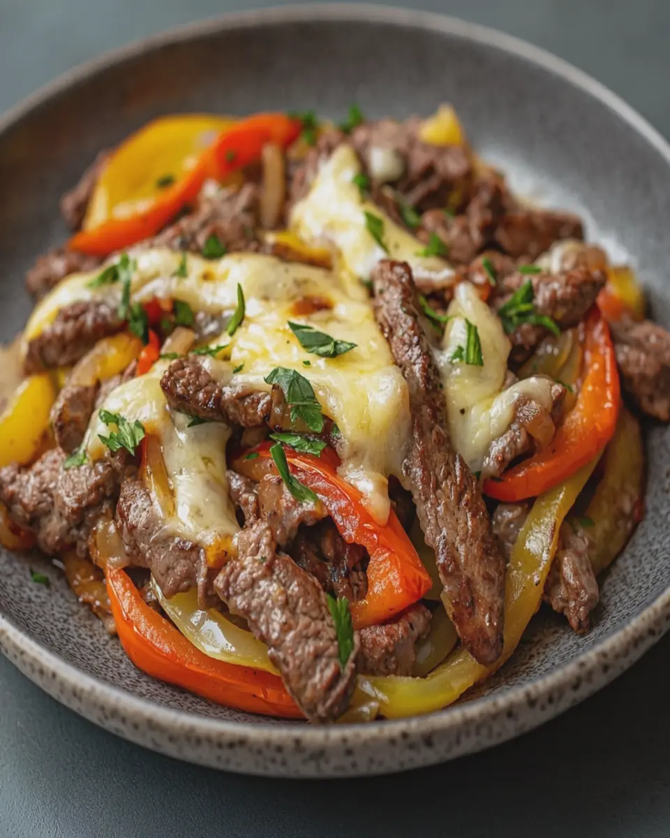 One Pan Keto Philly Cheesesteak: Juicy, Easy, and Blissful 5