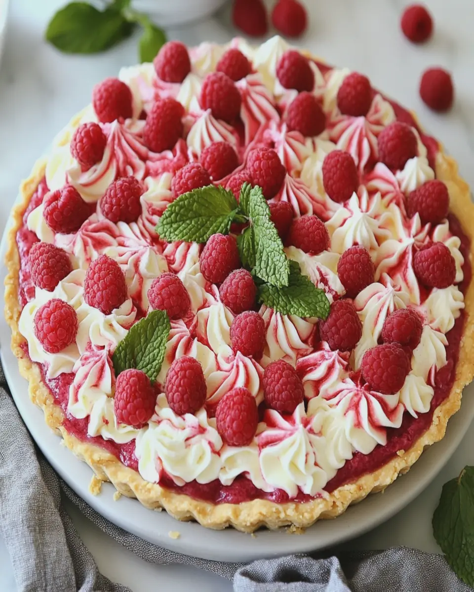 Keto Raspberry Cream Pie: Indulgent Treat Without Guilt