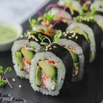 Keto California Rolls with Cauliflower Rice First Image First Image