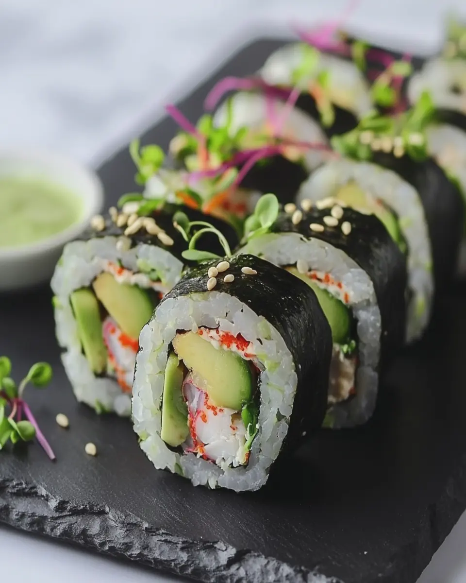 Keto California Rolls: Irresistibly Creamy Cauliflower Rice Delight